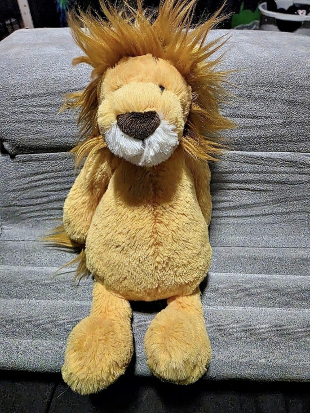 Jellycat Fuddlewuddle Lion Plush Yellow & Brown